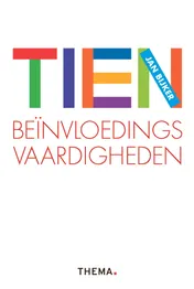 Omslag van Tien beïnvloedingsvaardigheden