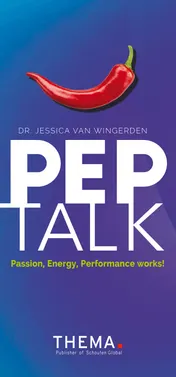 Omslag van Pep-Talk waaier Engels
