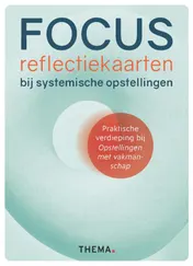 Omslag van FOCUS reflectiekaarten bij systemische opstellingen