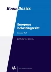Omslag van Europees belastingrecht
