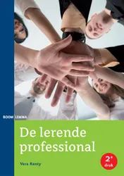 Omslag van De lerende professional