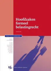 Omslag van Hoofdzaken formeel belastingrecht