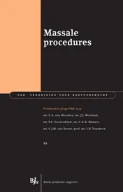 Omslag van Massale procedures