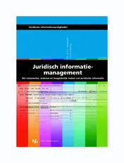 Omslag van Juridisch informatiemanagement