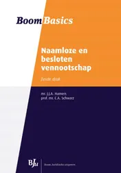 Omslag van Naamloze en besloten vennootschap