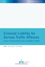 Omslag van Criminal liability for serious traffic offences