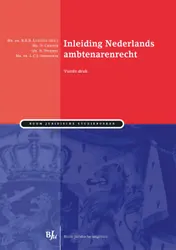 Omslag van Inleiding Nederlands ambtenarenrecht