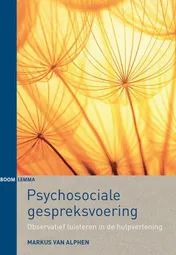 Omslag van Psychosociale gespreksvoering