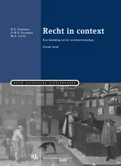 Omslag van Recht in context