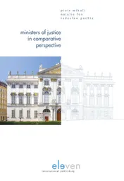Omslag van Ministers of Justice in Comparative Perspective