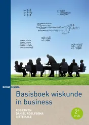 Omslag van Basisboek wiskunde in business