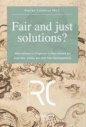 Omslag van Fair and just solutions