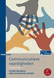 Omslag van Communicatieve vaardigheden