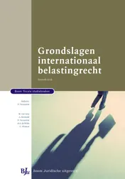 Omslag van Grondslagen internationaal belastingrecht