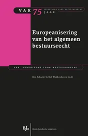 Omslag van Europeanisering van het algemeen bestuursrecht