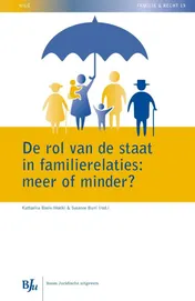 Omslag van De rol van de staat in familierelaties: meer of minder?