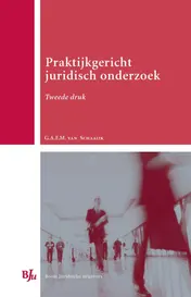 Omslag van Praktijkgericht juridisch onderzoek
