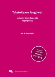 Omslag van Tekstuitgave jeugdwet