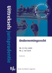 Omslag van Uittreksels jurisprudentie ondernemingsrecht