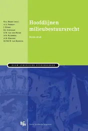 Omslag van Hoofdlijnen milieubestuursrecht