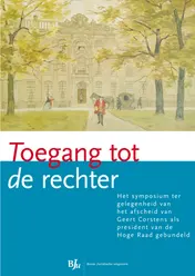 Omslag van Toegang tot de rechter