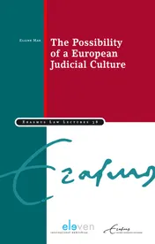 Omslag van The possibility of a European judicial culture