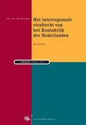 Omslag van Het interregionale strafrecht van het Koninkrijk der Nederlanden