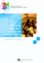 Omslag van De weg naar het moderne strafvonnis