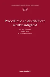 Omslag van Procedurele en distributieve rechtvaardigheid