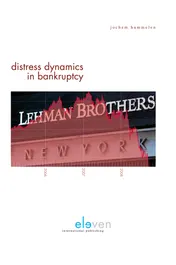 Omslag van Distress dynamics in bankruptcy