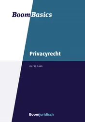 Omslag van Boom Basics Privacyrecht