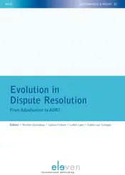 Omslag van Evolution in dispute resolution