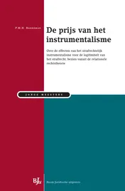 Omslag van De prijs van het instrumentalisme