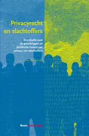 Omslag van Privacyrecht en slachtoffers