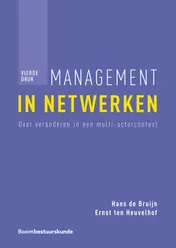 Omslag van Management in netwerken