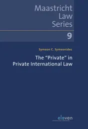 Omslag van The “Private” in Private International Law
