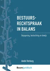 Omslag van Bestuursrechtspraak in balans