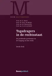 Omslag van Togadragers in de rechtsstaat