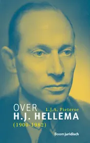 Omslag van Over H.J. Hellema (1900-1982)