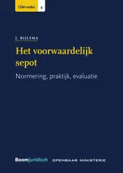 Omslag van Het voorwaardelijk sepot
