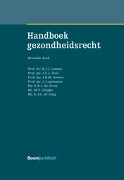 Omslag van Handboek Gezondheidsrecht