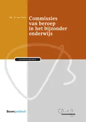 Omslag van Commissies van beroep in het bijzonder onderwijs
