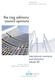Omslag van The CISG advisory council opinions