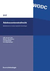 Omslag van Adolescentenstrafrecht