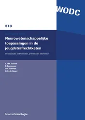 Omslag van Neurowetenschappelijke toepassingen in de jeugdstrafrechtketen
