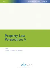 Omslag van Property Law Perspectives V