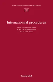 Omslag van Internationaal procederen