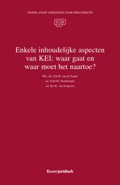 Omslag van Enkele inhoudelijke aspecten van KEI: waar gaat en waar moet het naartoe?