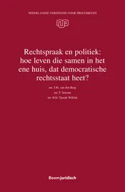 Omslag van Rechtspraak en politiek
