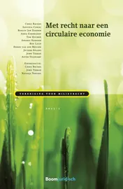 Omslag van Met recht naar een circulaire economie